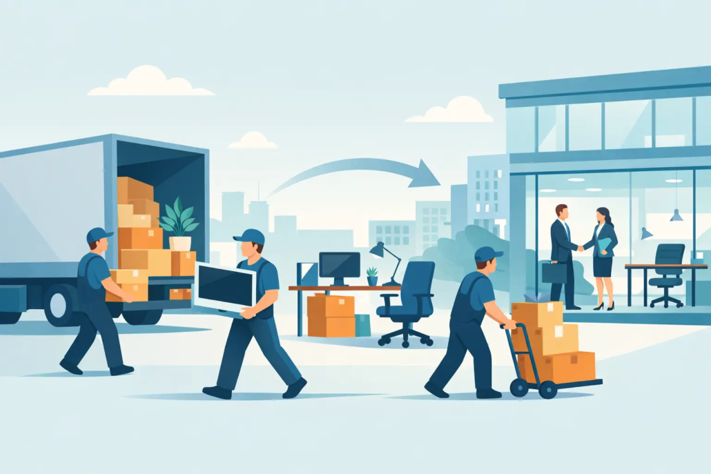 Business Moving Services That Keep Work Moving